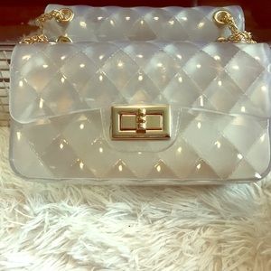 Small diamond jelly purse💕